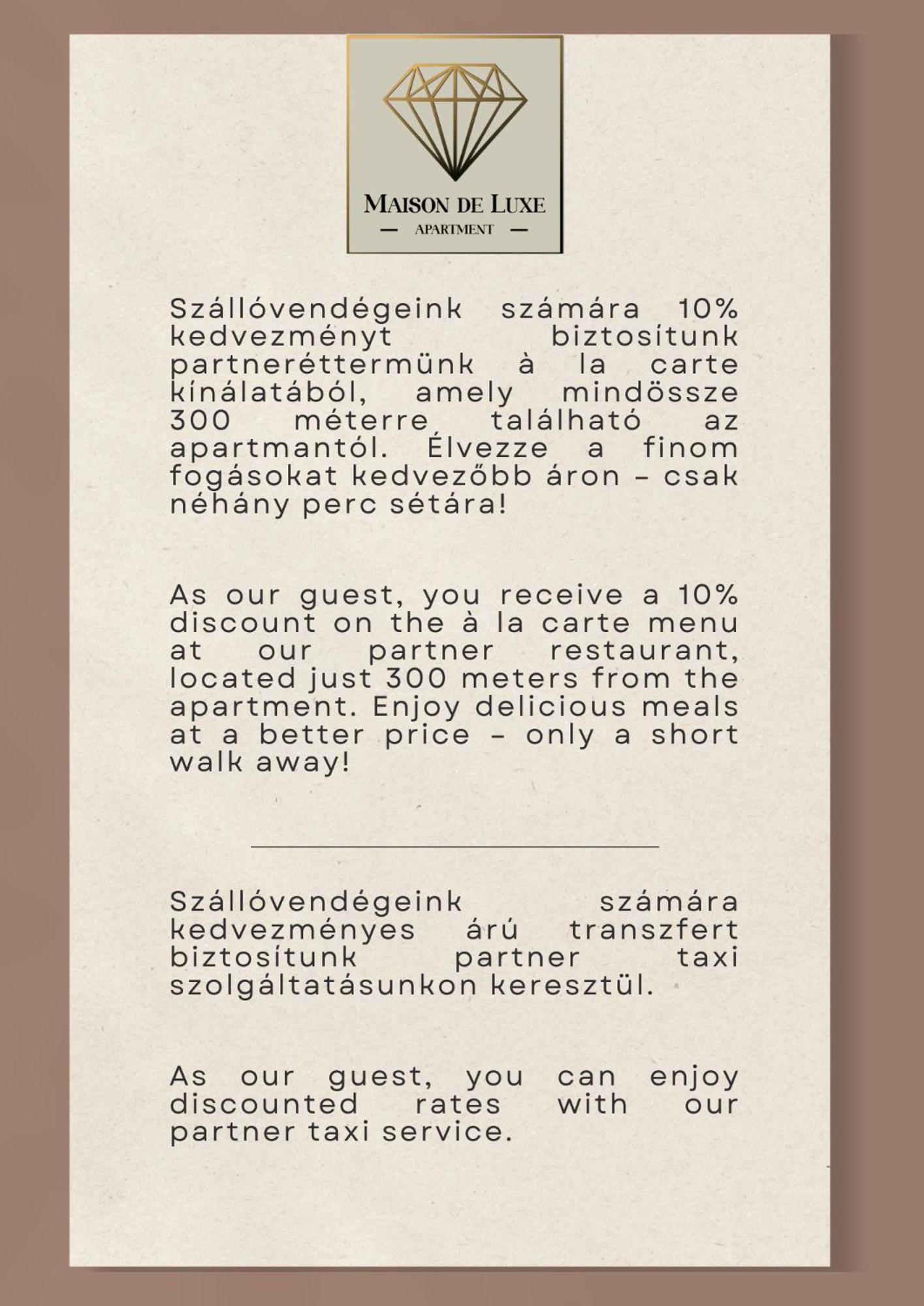 Maison De Luxe Сегед Экстерьер фото